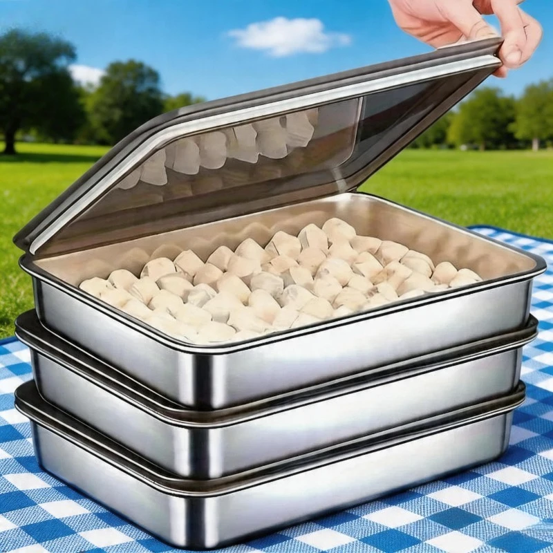 Stainless Baking Trays 2/5pcs with Lids – Non-Stick & Easy-Clean, Perfect for Roasting Veggies & Meats, Home & Restaurant Grade
Stainless Baking Trays 2/5pcs with Lids – Non-Stick & Easy-Clean, Perfect for Roasting Veggies & Meats, Home & Restaurant Grade