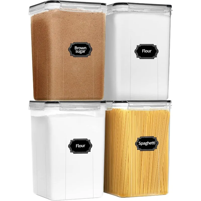 PRAKI Extra Large Tall Airtight Food Storage Containers 6.5L / 220oz, BPA Free, 4pcs Pantry Kitchen Organizers and Storage for
PRAKI Extra Large Tall Airtight Food Storage Containers 6.5L / 220oz, BPA Free, 4pcs Pantry Kitchen Organizers and Storage for