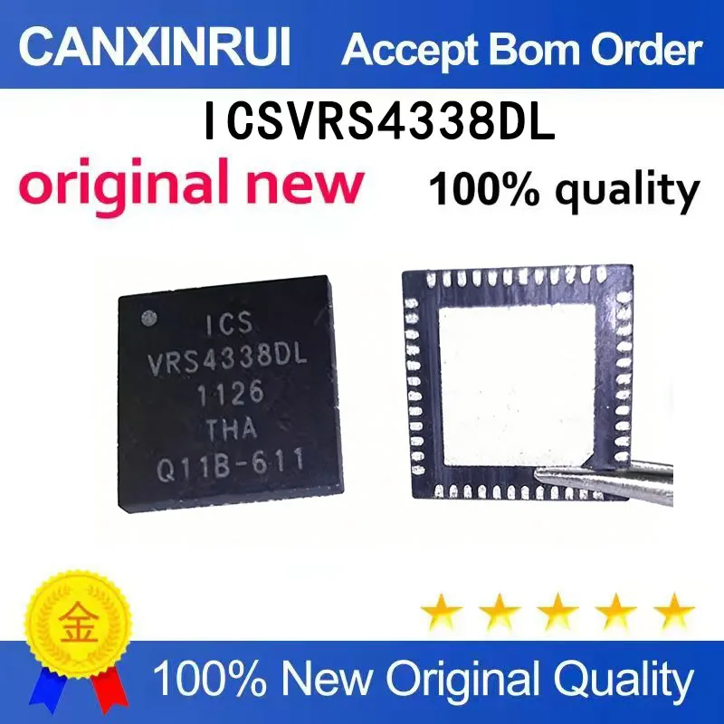 (5-100 шт.) Совершенно новый товар ICSVRS4338DL VRS4338DL QFN
(5-100 шт.) Совершенно новый товар ICSVRS4338DL VRS4338DL QFN