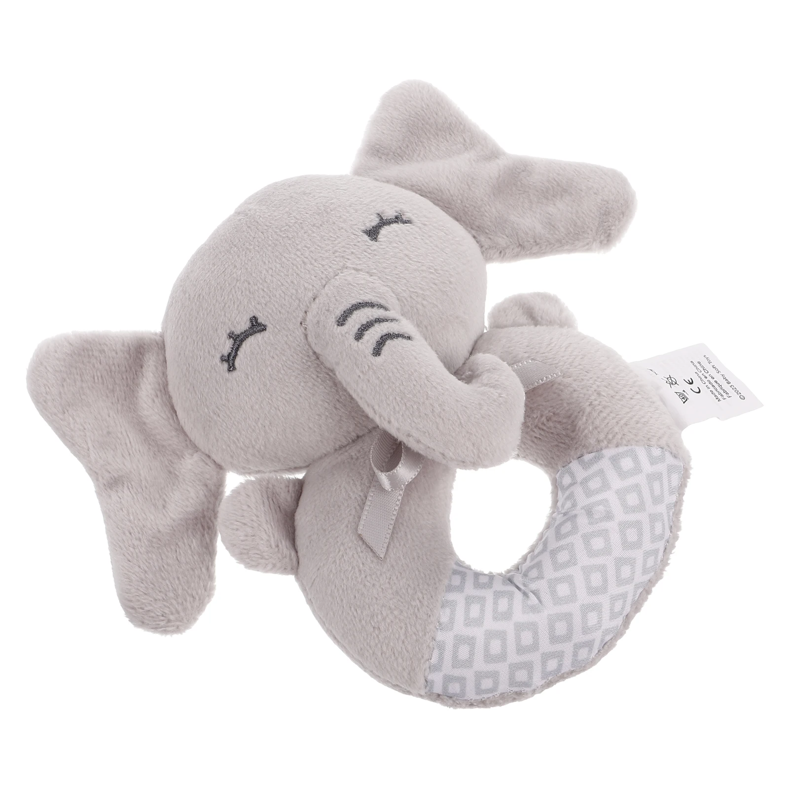 Hand Rattle Light Grey Elephant Blanket Pacifier Holder Baby Teething Ring Elephant Teething Ring Newborn
Hand Rattle Light Grey Elephant Blanket Pacifier Holder Baby Teething Ring Elephant Teething Ring Newborn
