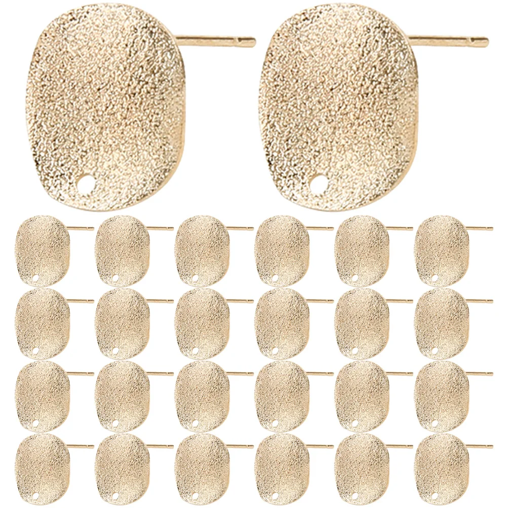 30pcs Golden Earring Accessories Ear Needle Earring Parts for DIY Supplies Stud Base Blank Bezel Trays Settings Accessories
30pcs Golden Earring Accessories Ear Needle Earring Parts for DIY Supplies Stud Base Blank Bezel Trays Settings Accessories