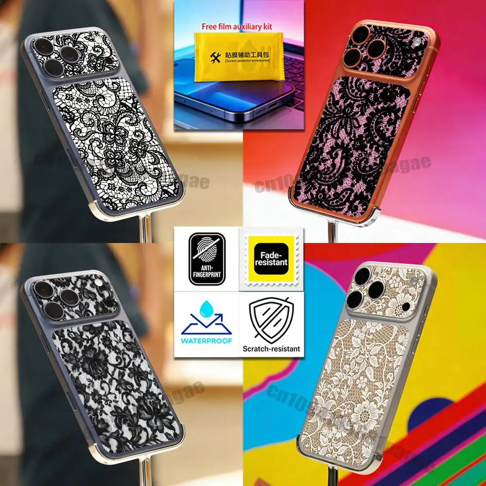 For Fashion Lace Print Pattern Pink iPhone 17 Pro Max Phone Back Film Decal Skin Wrap Protective Sticker Full Cover
For Fashion Lace Print Pattern Pink iPhone 17 Pro Max Phone Back Film Decal Skin Wrap Protective Sticker Full Cover