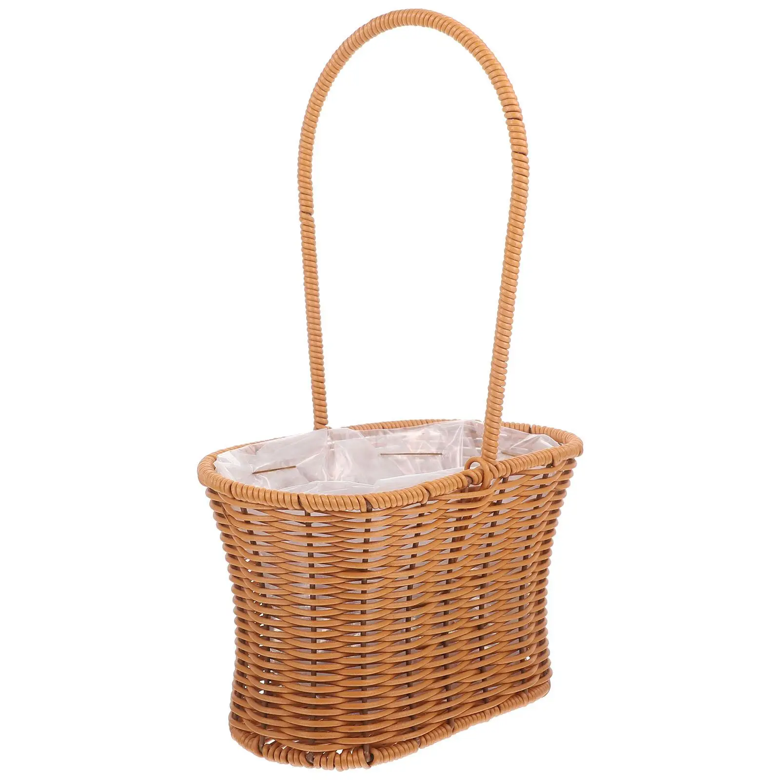 Woven Flower Basket H held Storage Medium Size Home Decor Wedding Tea Snack Food Drink Gardening Supplies
Woven Flower Basket H held Storage Medium Size Home Decor Wedding Tea Snack Food Drink Gardening Supplies