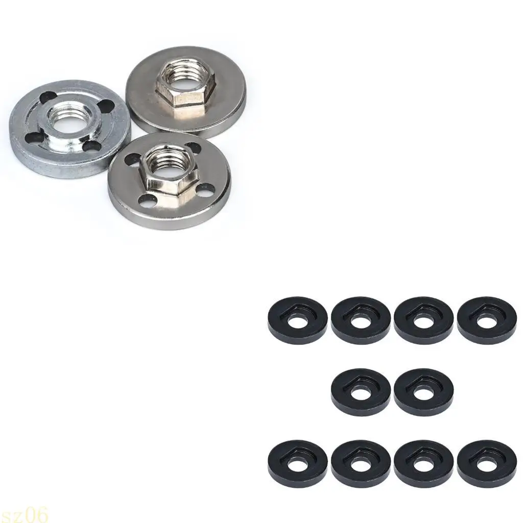 Q2Q4 Pack of 10 Universal Backing Plates for 100mm Grinders with Nut Design
Q2Q4 Pack of 10 Universal Backing Plates for 100mm Grinders with Nut Design