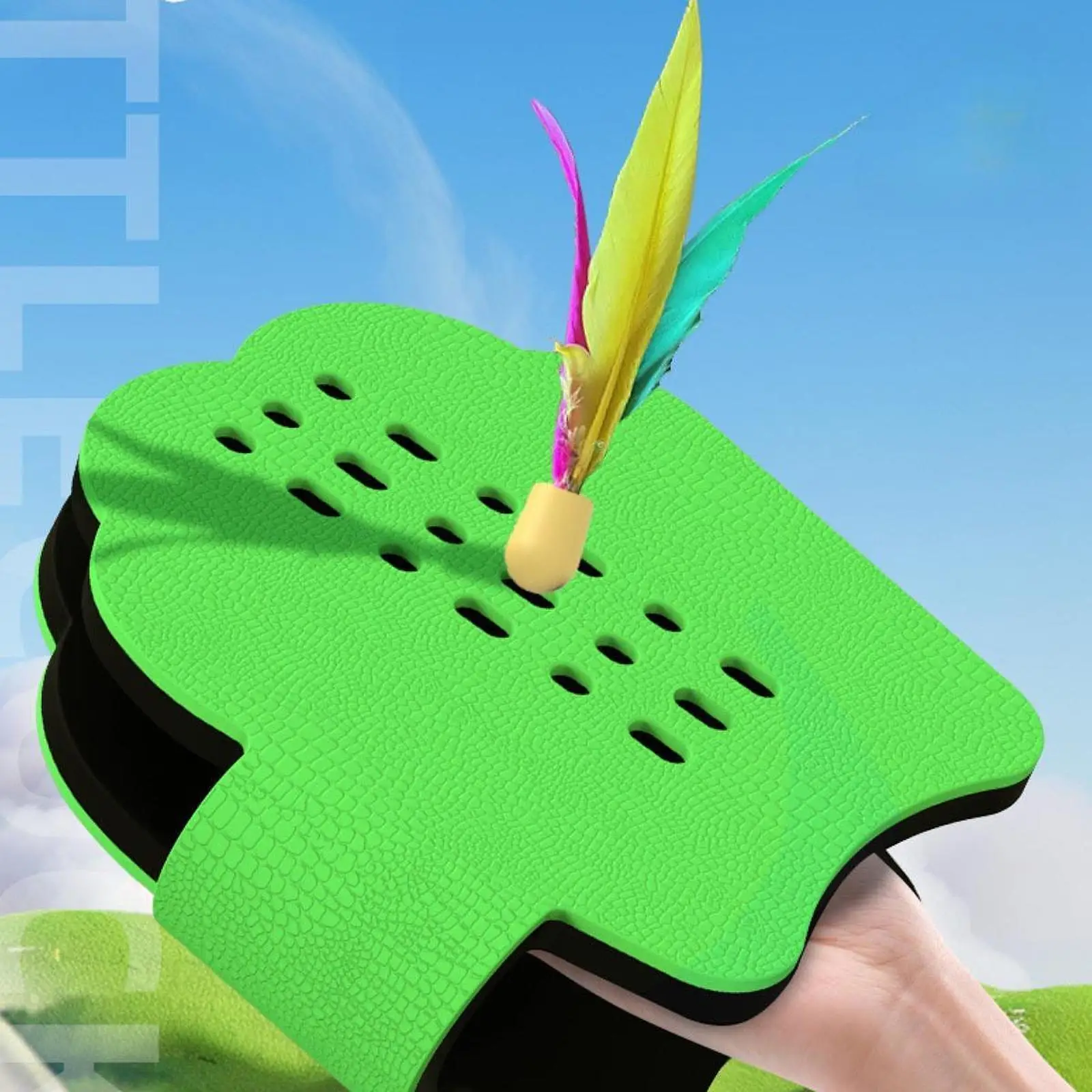 Badminton Hand Rackets Badminton Racquets EVA Wearable Paddles for Holiday Outdoor Sports Toys Children Family Kids Adults
Badminton Hand Rackets Badminton Racquets EVA Wearable Paddles for Holiday Outdoor Sports Toys Children Family Kids Adults