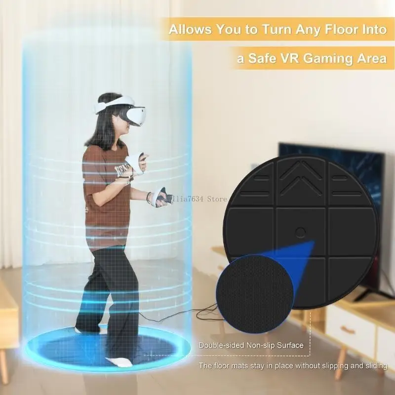 Универсальный VR-коврик, очки виртуальной реальности, игровая подушка для стоячего движения, имитация круглого напольного из
Универсальный VR-коврик, очки виртуальной реальности, игровая подушка для стоячего движения, имитация круглого напольного из
