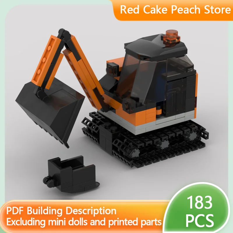 Модель городской автомобиль MOC, строительные кирпичи, небольшой гусеничный экскаватор, модульная технология, детские праздничные подарки, сборные игрушки, костюм
Модель городской автомобиль MOC, строительные кирпичи, небольшой гусеничный экскаватор, модульная технология, детские праздничные подарки, сборные игрушки, костюм