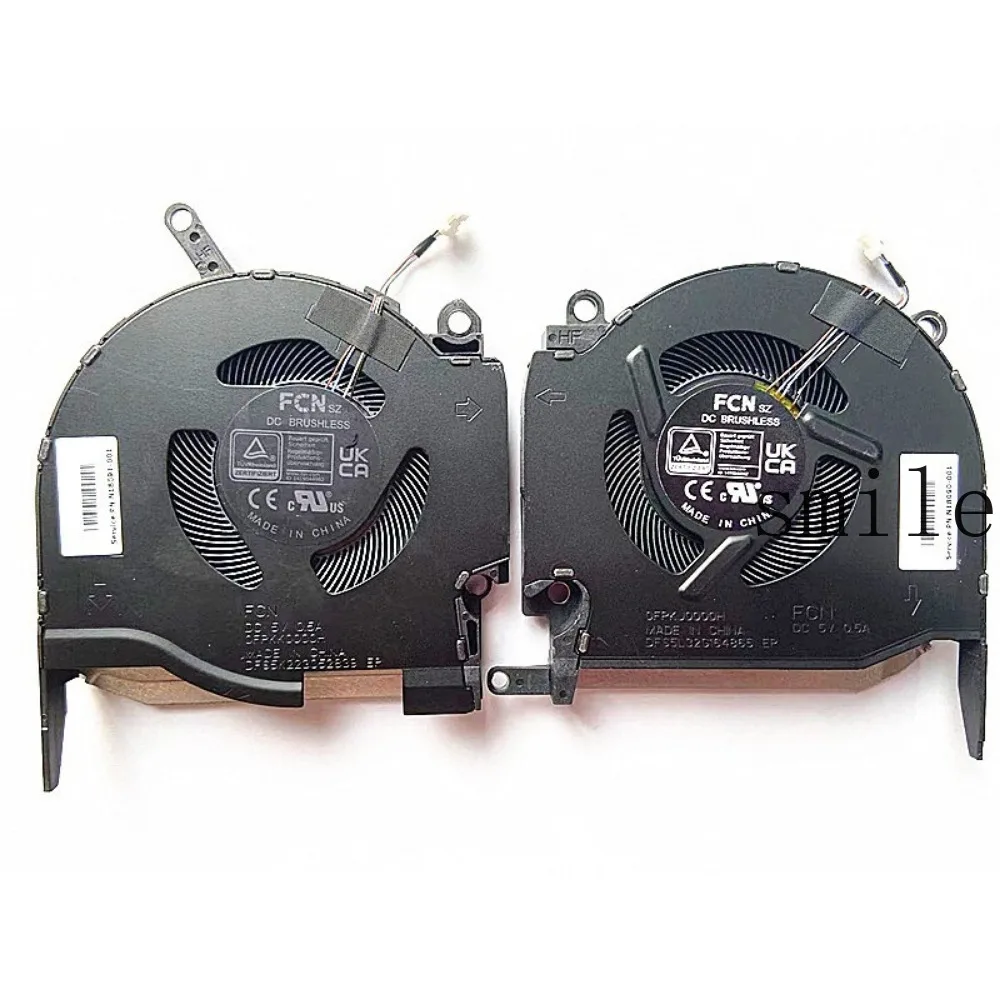 New For HP OMEN Gaming Laptop 16-K 16-N CPU & GPU Cooling Fan DC5V N18090-001
New For HP OMEN Gaming Laptop 16-K 16-N CPU & GPU Cooling Fan DC5V N18090-001