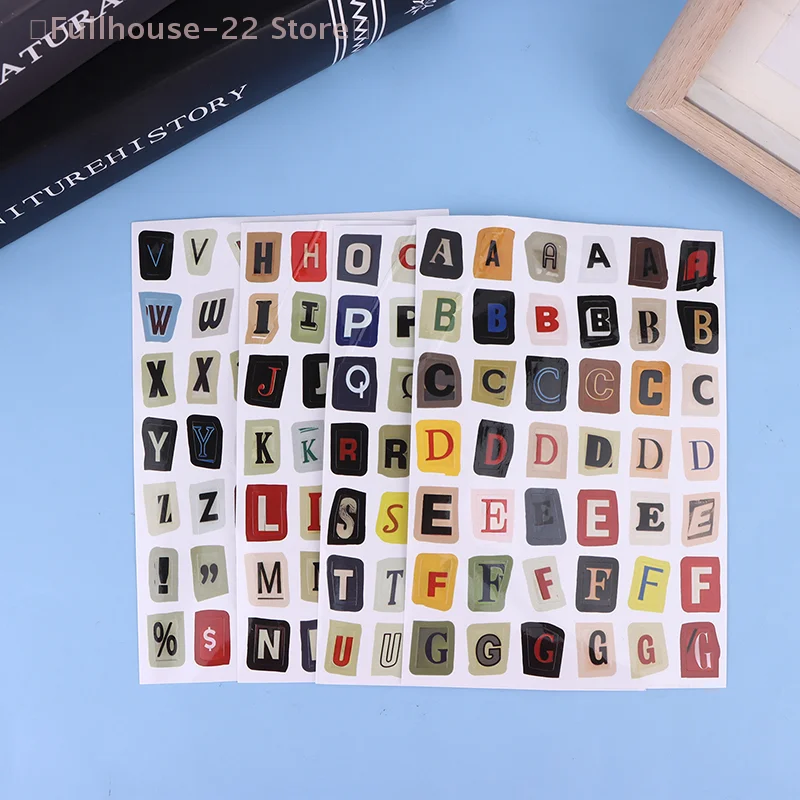 【MAX-22】Alphabet, Number & Symbol Label Stickers DIY Scrapbooking Journal Supplies for Students (Decorative Collage Base)
【MAX-22】Alphabet, Number & Symbol Label Stickers DIY Scrapbooking Journal Supplies for Students (Decorative Collage Base)