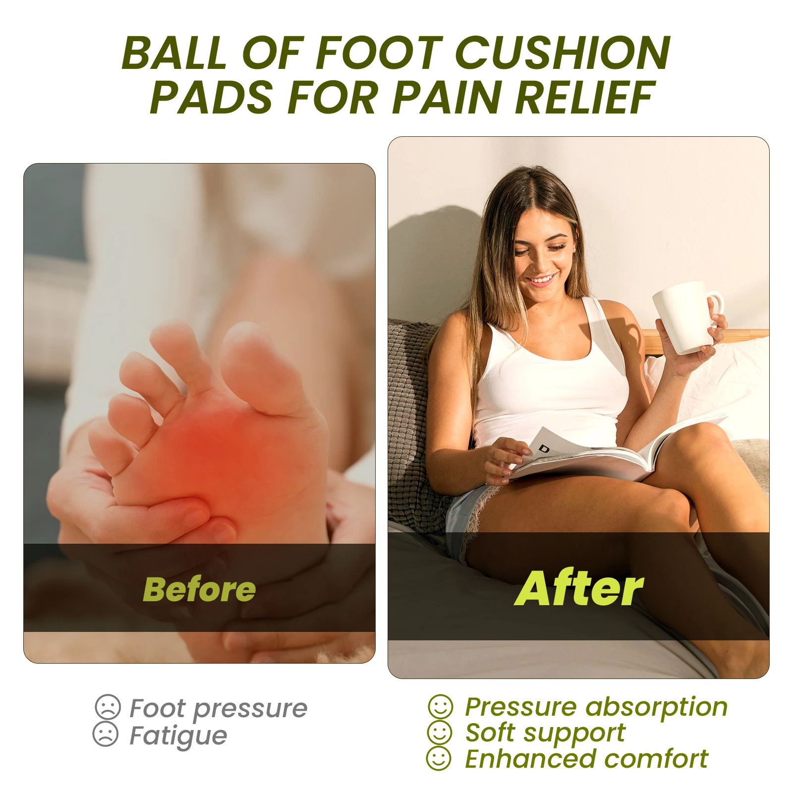 2/10Pcs Sumiun High Heels Forefoot Pad Women Anti Slip Metatarsal Insole Anti Slip Shock Absorption Foot Care Tool Feet Corns
2/10Pcs Sumiun High Heels Forefoot Pad Women Anti Slip Metatarsal Insole Anti Slip Shock Absorption Foot Care Tool Feet Corns
