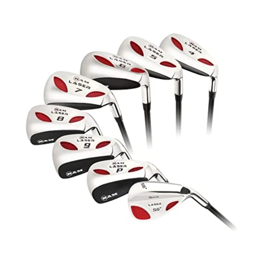 Golf Laser Hybrid Irons Set 4-SW 8 Clubs - Mens Right Hand, Flex: Regular
Golf Laser Hybrid Irons Set 4-SW 8 Clubs - Mens Right Hand, Flex: Regular
