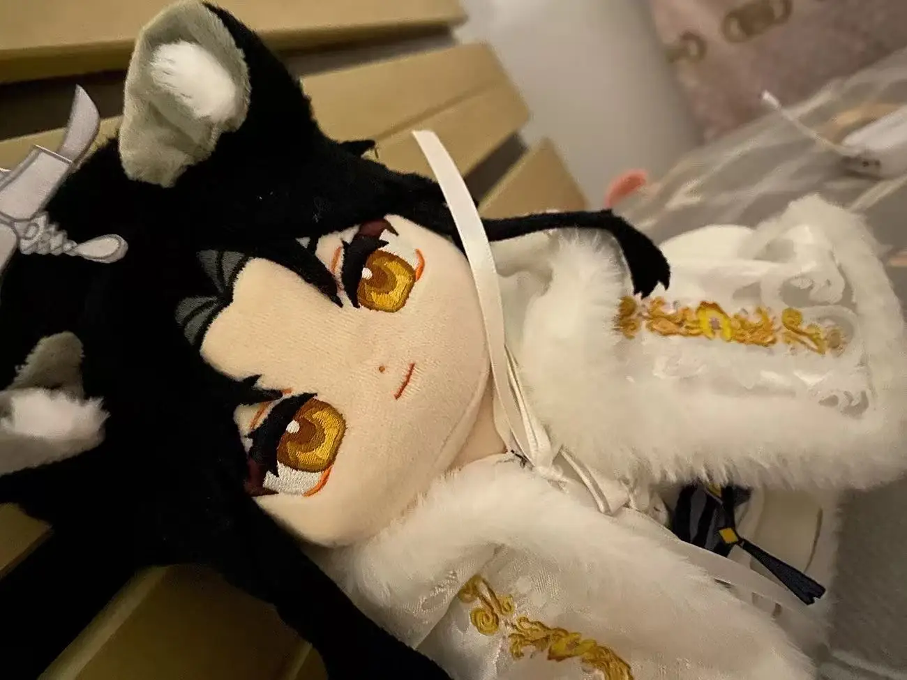 Stuffed Anime 20cm The Husky and His White Cat Shizun Chu Wanning Mo Ran Plush Doll Toy Clothes Costume Cute Cosplay Cotton Gift
Stuffed Anime 20cm The Husky and His White Cat Shizun Chu Wanning Mo Ran Plush Doll Toy Clothes Costume Cute Cosplay Cotton Gift