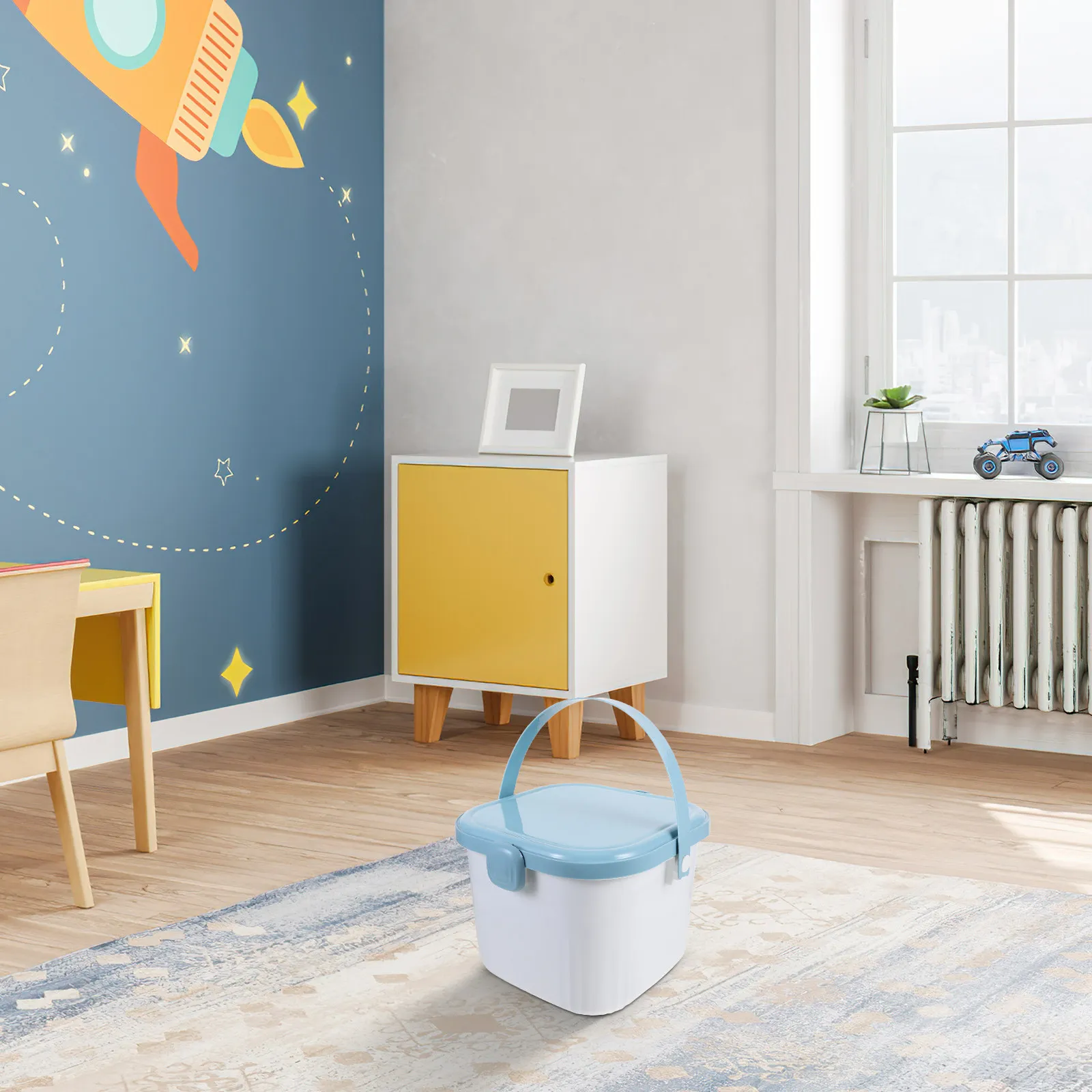 Large Storage Box Sturdy Plastic Storage Container with Lid Handle Multi-Function Household Organizer Bin for Clothes Books
Large Storage Box Sturdy Plastic Storage Container with Lid Handle Multi-Function Household Organizer Bin for Clothes Books