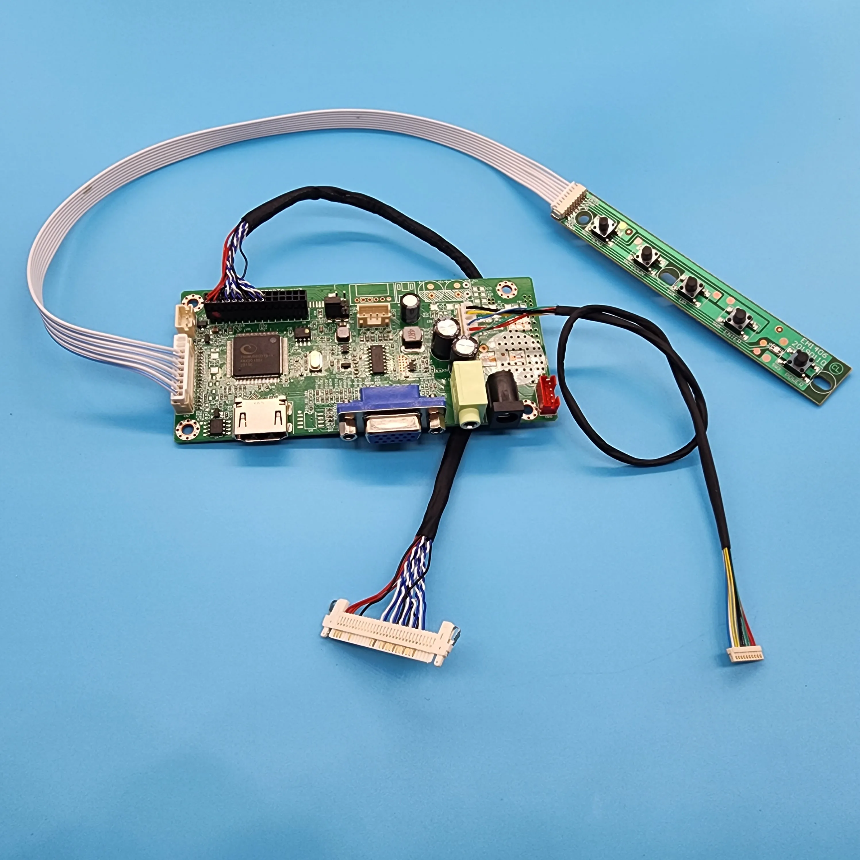 Kit For G104XCE-L01 Control Drive Board LVDS 30Pin 1024*768 LCD Screen Motherboard Modifying HDMI Displays VGA 10.4inch panel
Kit For G104XCE-L01 Control Drive Board LVDS 30Pin 1024*768 LCD Screen Motherboard Modifying HDMI Displays VGA 10.4inch panel