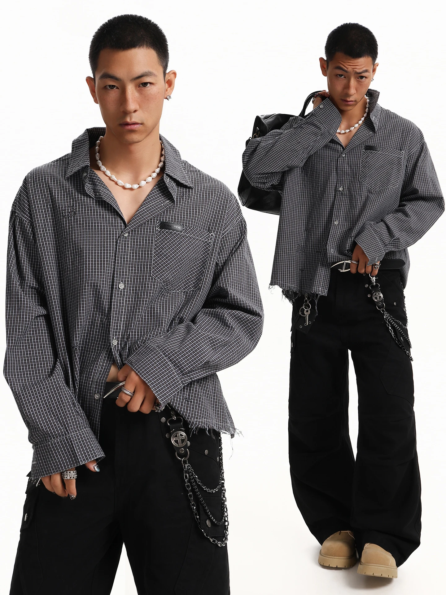 BETEBULE American Style Plaid Shirt Men's Spring New Lazy Style Loose Fit Long Sleeve Button down Casual Shirt
BETEBULE American Style Plaid Shirt Men's Spring New Lazy Style Loose Fit Long Sleeve Button down Casual Shirt