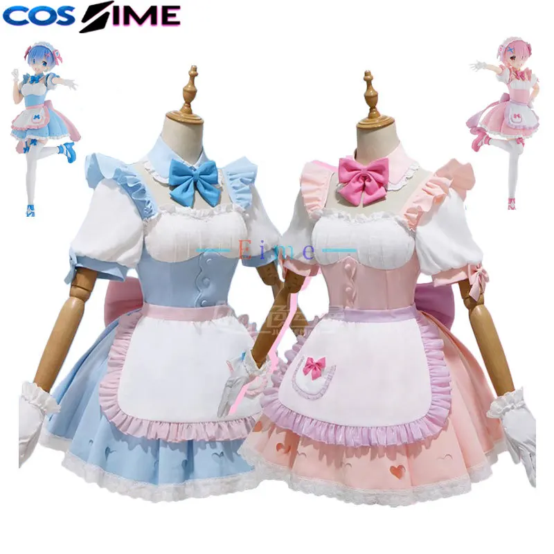 Ram & Rem Cosplay Costumes - Re:Zero Anime Cute Maid Dress, Halloween Carnival Outfits Suit
Ram & Rem Cosplay Costumes - Re:Zero Anime Cute Maid Dress, Halloween Carnival Outfits Suit