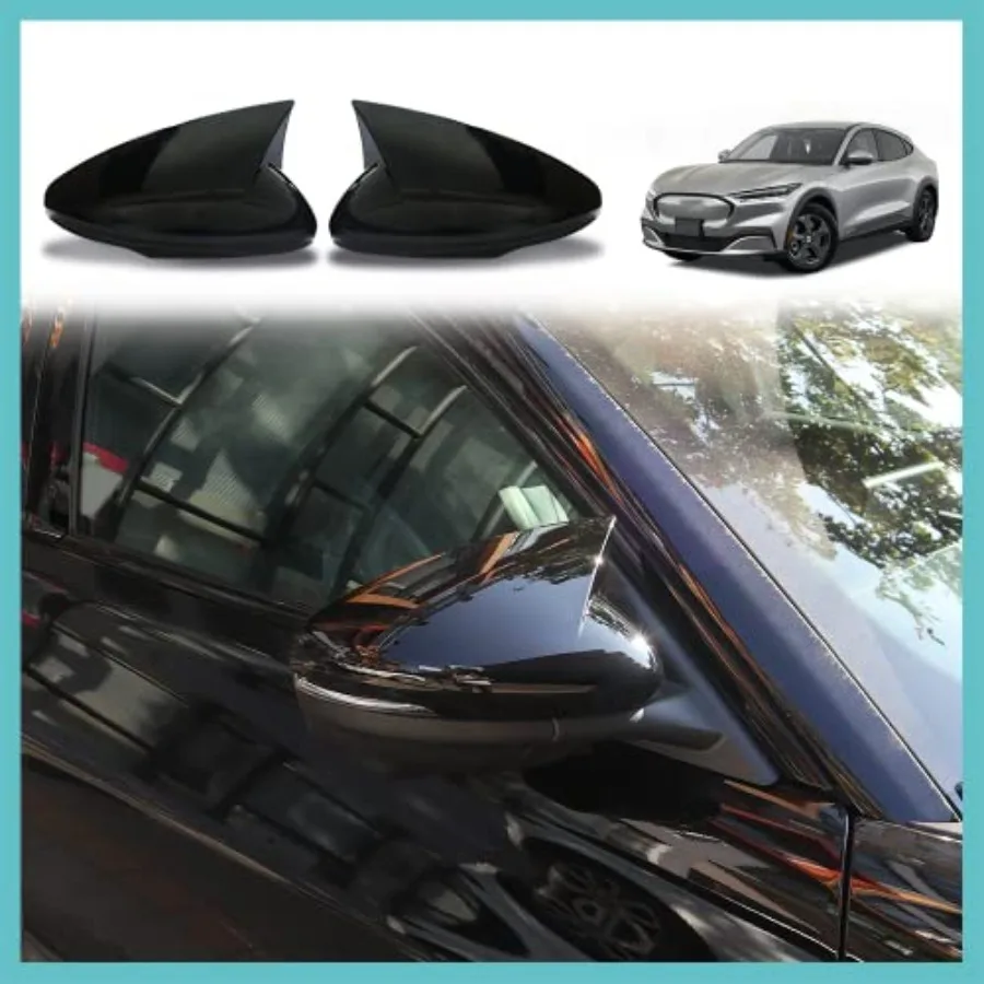 BestEvMod for Mach E Direct Add-on Carbon Fiber Side Mirror Cover Caps Cow Horn Style Compatible with 2021-2023 Mustang Mach-E
BestEvMod for Mach E Direct Add-on Carbon Fiber Side Mirror Cover Caps Cow Horn Style Compatible with 2021-2023 Mustang Mach-E