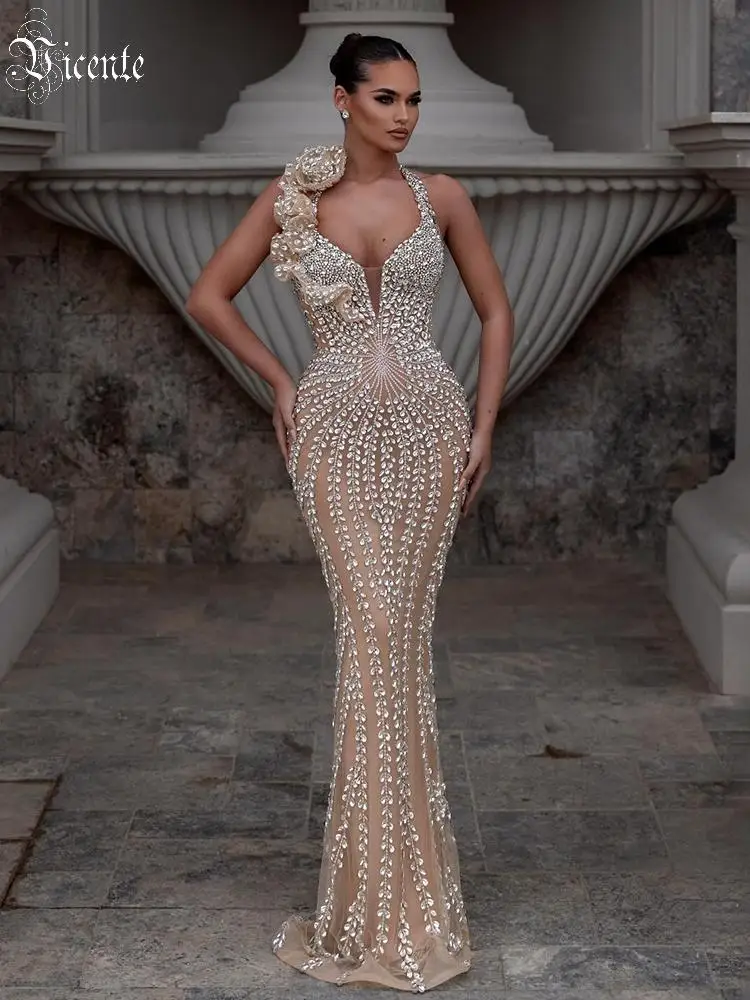 Роскошное вечернее платье VC Luxury Nude Crystal Mermaid для женщин, с глубоким V-образным вырезом, расшитое бисером, для выпускного вечера, с цветочным узором, длинное, для торжественных мероприятий, Robe De Soirée
Роскошное вечернее платье VC Luxury Nude Crystal Mermaid для женщин, с глубоким V-образным вырезом, расшитое бисером, для выпускного вечера, с цветочным узором, длинное, для торжественных мероприятий, Robe De Soirée
