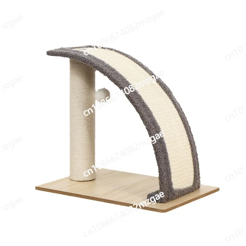 Slope cat scratching board sisal scratching column integrated grinding claw climbing frame
Slope cat scratching board sisal scratching column integrated grinding claw climbing frame