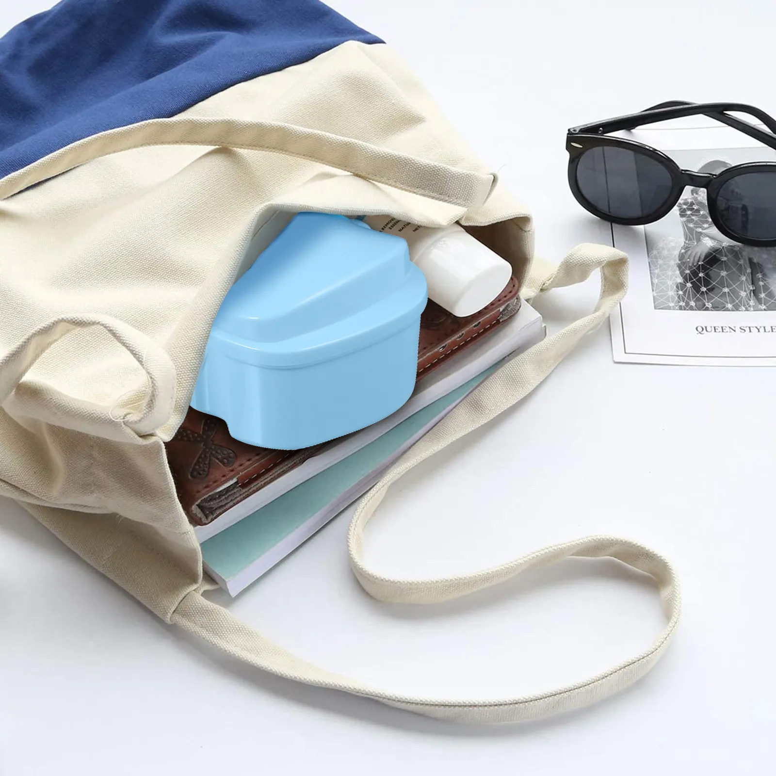 4Pcs Denture Bath Box Plastic False Teeth Storage Case Hanging Strainer Daily Cleaning Soaking Travel Orthodontic Mouth Guard
4Pcs Denture Bath Box Plastic False Teeth Storage Case Hanging Strainer Daily Cleaning Soaking Travel Orthodontic Mouth Guard