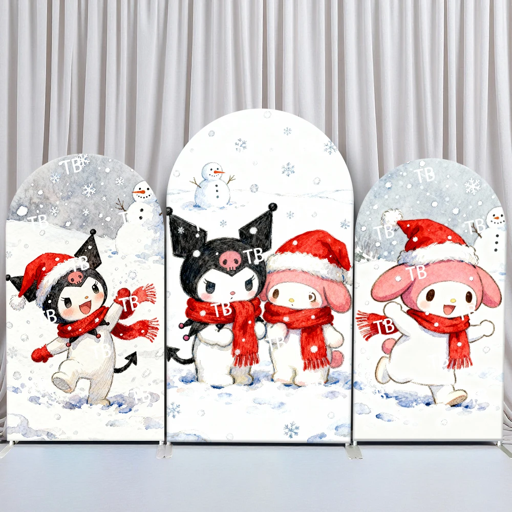 Sanrio Kuromi My Melody Christmas Snow Style Arch Backdrop Cover Warm Festive Scene For Kids Birthday Baby Shower Photo Booth
Sanrio Kuromi My Melody Christmas Snow Style Arch Backdrop Cover Warm Festive Scene For Kids Birthday Baby Shower Photo Booth