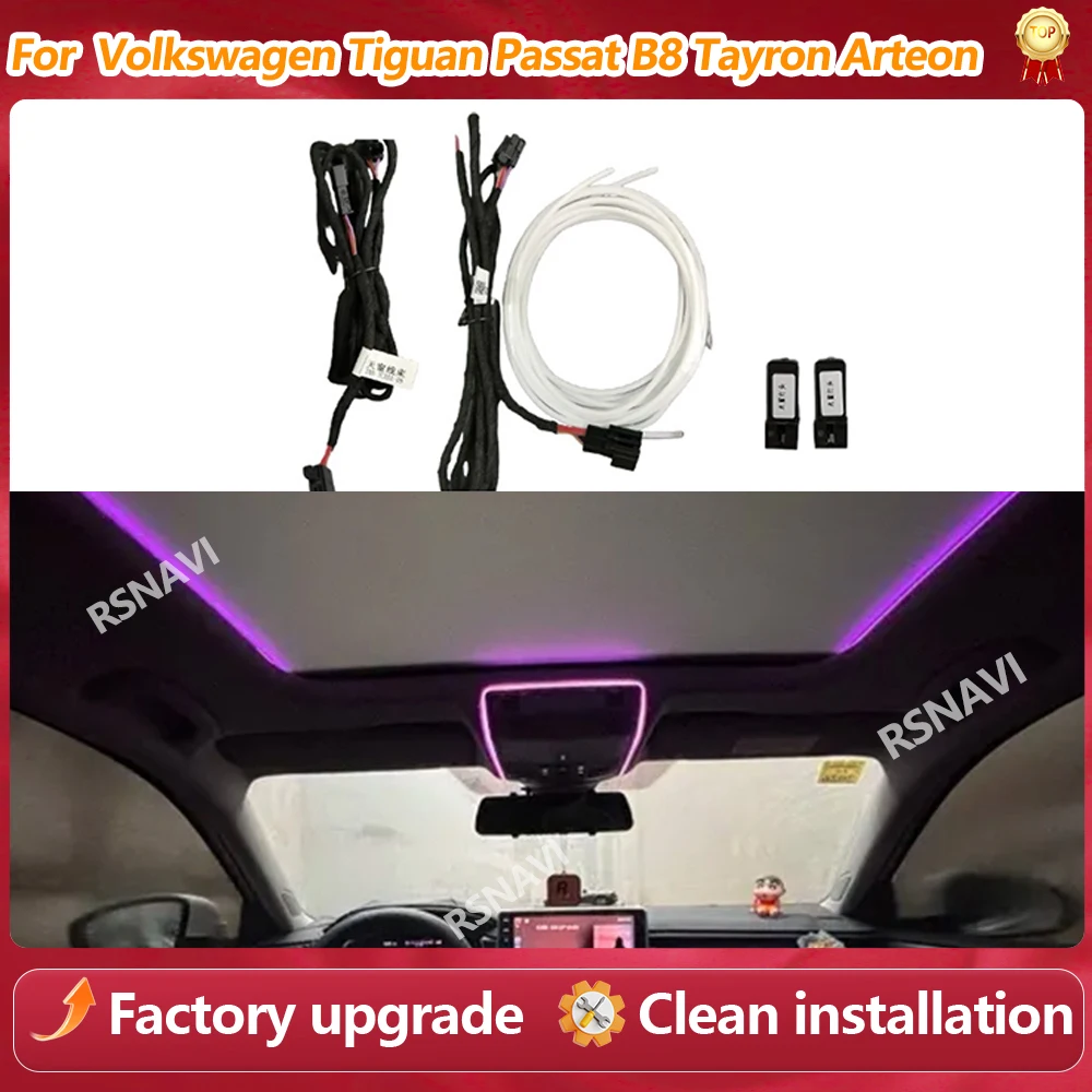 LED Sunroof light Ambient Light for Volkswagen Tiguan 2017+ Passat B8 Tayron Arteon 2019, For Passat Interior Lighting Upgrade
LED Sunroof light Ambient Light for Volkswagen Tiguan 2017+ Passat B8 Tayron Arteon 2019, For Passat Interior Lighting Upgrade