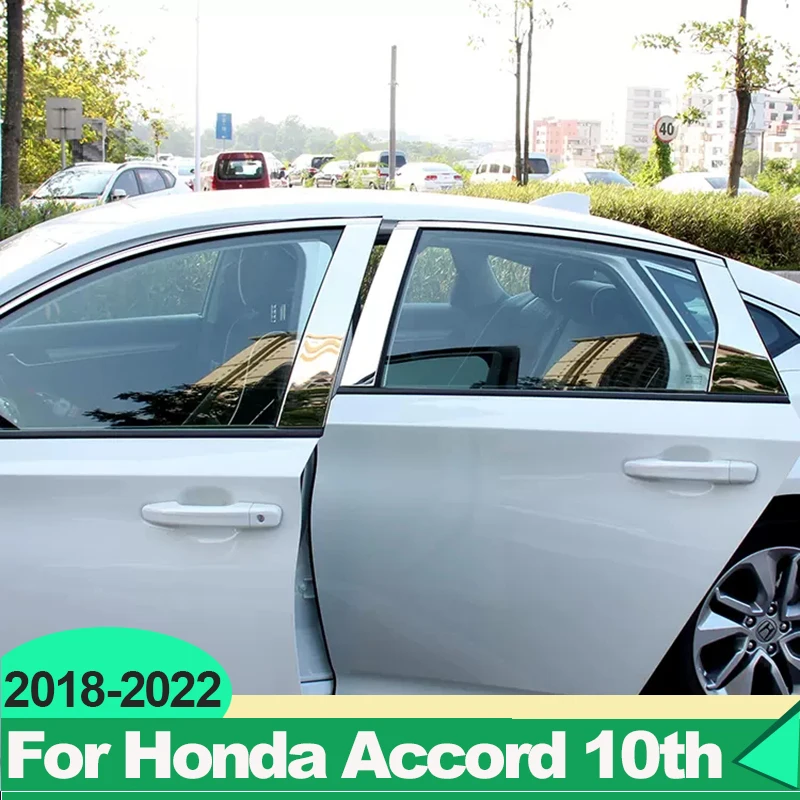 For Honda Accord X 10th 2018 2019 2020 2021 2022 Hybrid Stainless Steel Car Window Frame Strips Car Body Sticker Trim Cover
For Honda Accord X 10th 2018 2019 2020 2021 2022 Hybrid Stainless Steel Car Window Frame Strips Car Body Sticker Trim Cover