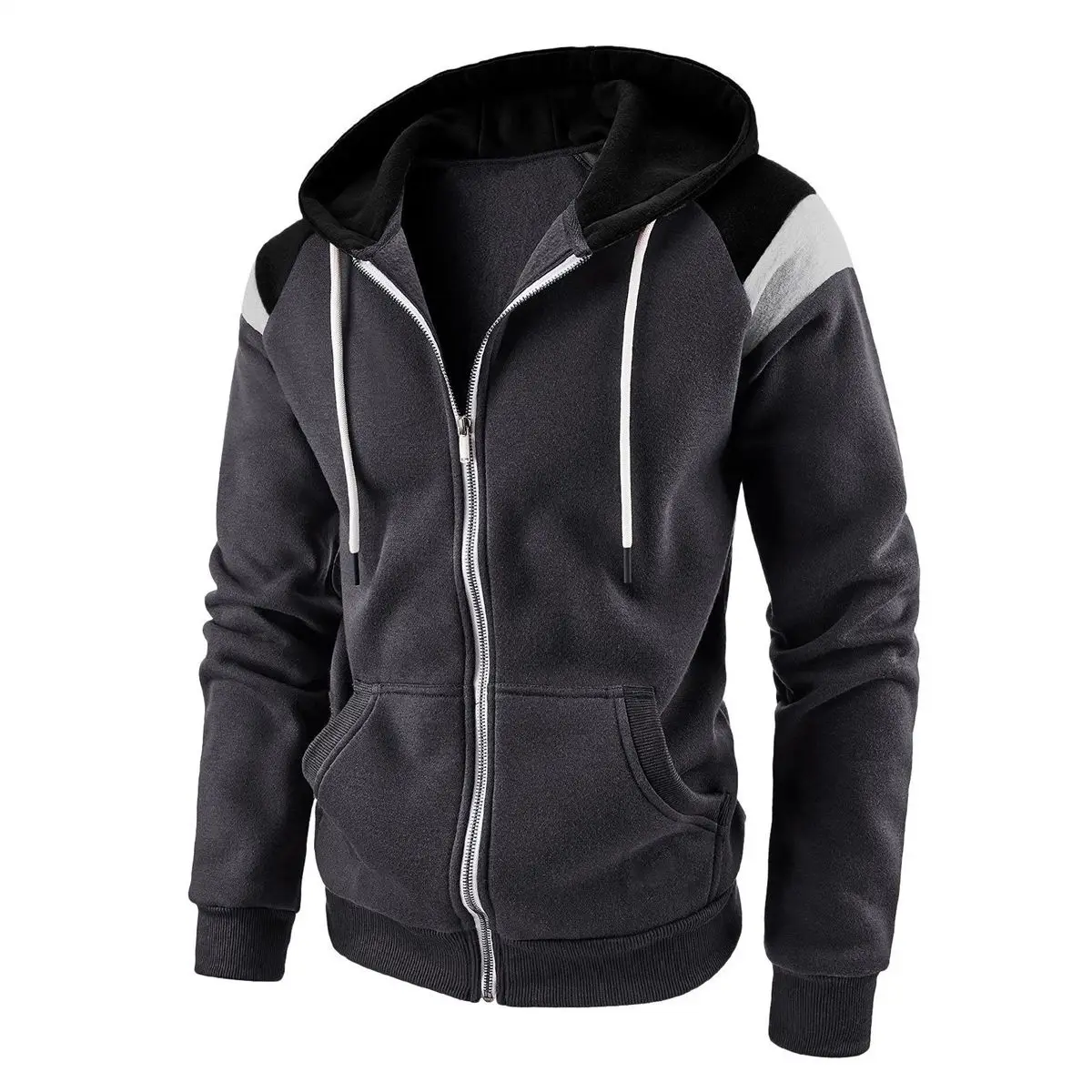 Men's hooded sweatshirt, casual winter clothing hooded sweatshirt, casual sports cardigan, long sleeved zipper top men's clothin
Men's hooded sweatshirt, casual winter clothing hooded sweatshirt, casual sports cardigan, long sleeved zipper top men's clothin