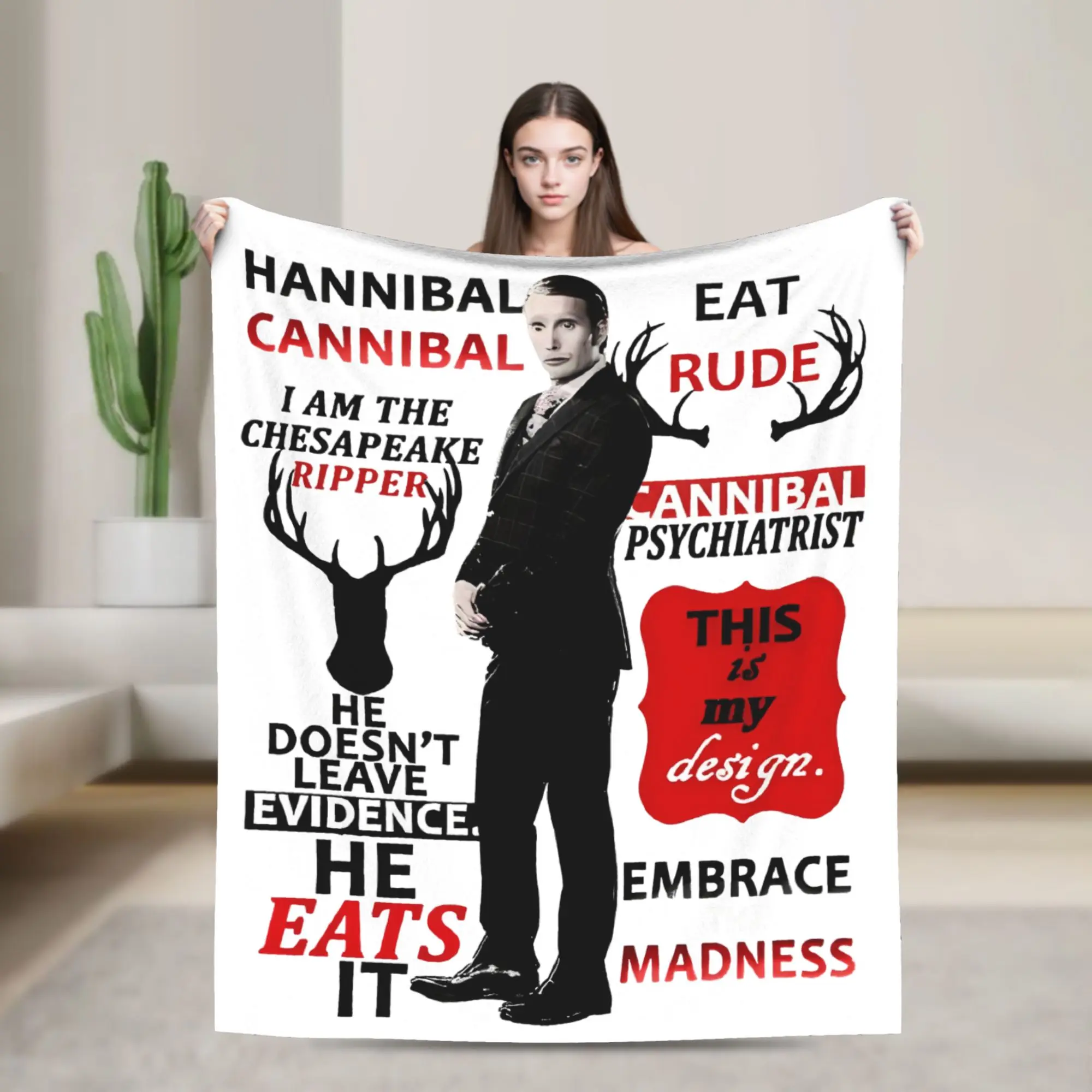 Hannibal Blankets Fuzzy Awesome Warm Throw Blankets for Home Textile Decor,
Hannibal Blankets Fuzzy Awesome Warm Throw Blankets for Home Textile Decor,