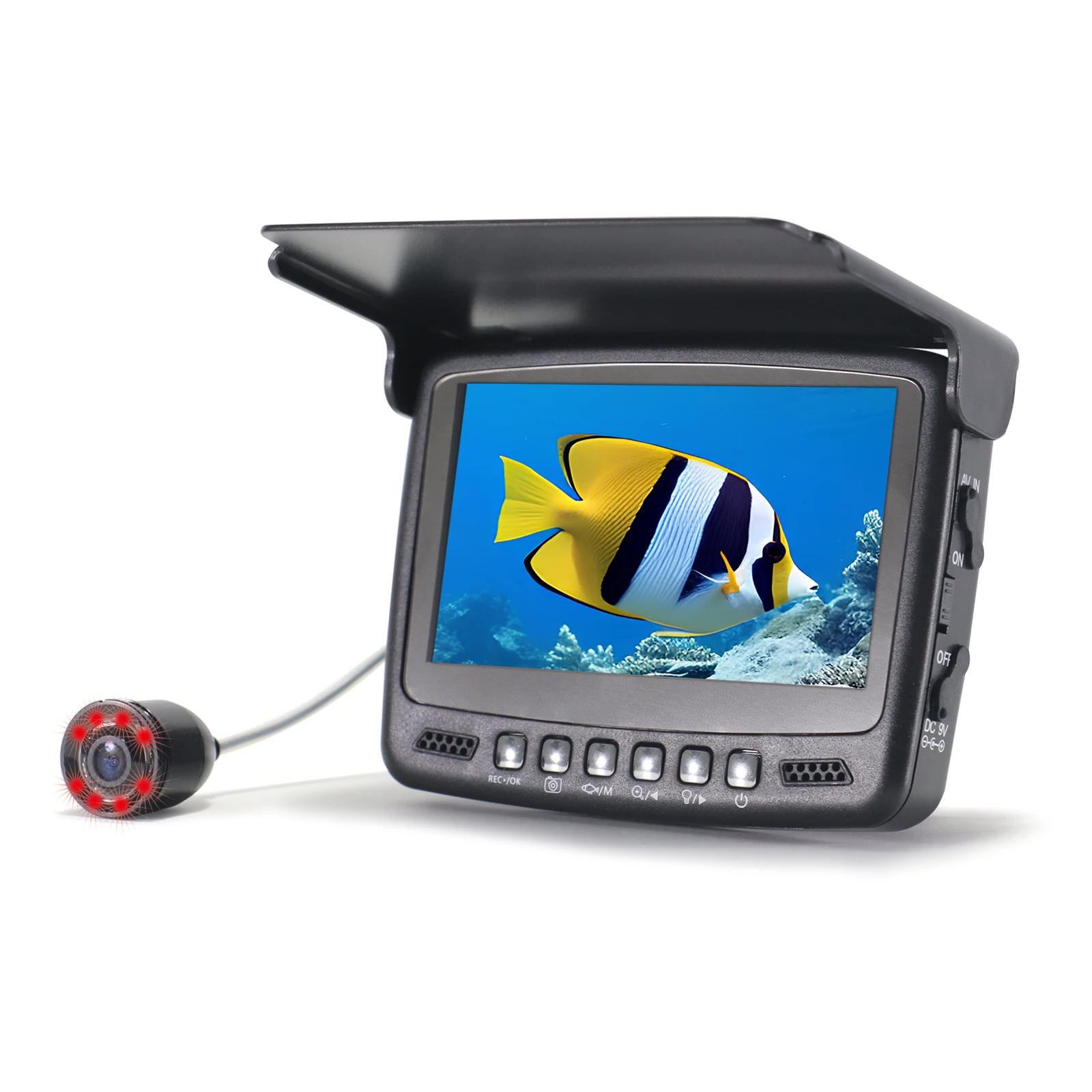 4.3 Inch IPS Screen Fishing Cameras Inspected Analog Camera Fishing Accessories Fish Detector Fish Camera
4.3 Inch IPS Screen Fishing Cameras Inspected Analog Camera Fishing Accessories Fish Detector Fish Camera
