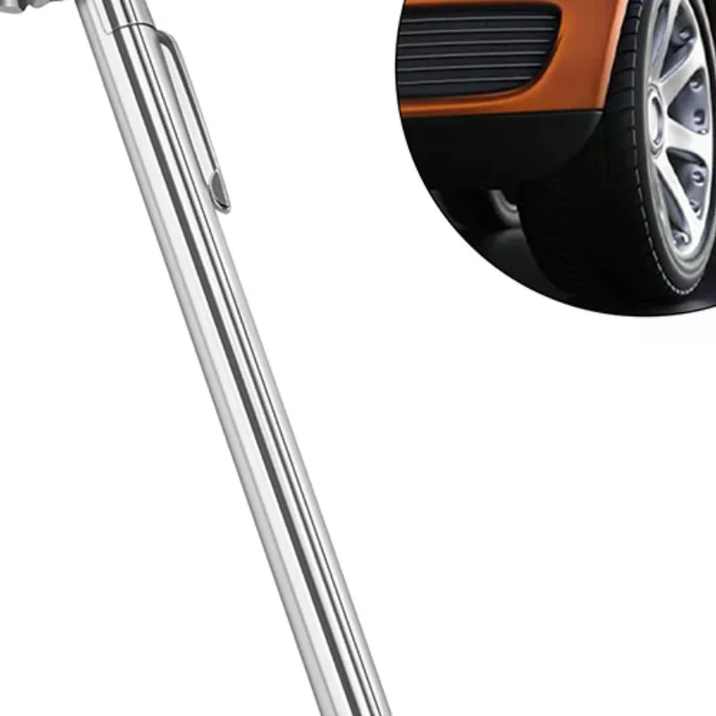 Heavy Duty Pencil Type Tire Pressure Gauge Auto Truck Motorcycle Bike Tester Pen 10-120 PSI Air Measurement Tools Emergency Use
Heavy Duty Pencil Type Tire Pressure Gauge Auto Truck Motorcycle Bike Tester Pen 10-120 PSI Air Measurement Tools Emergency Use