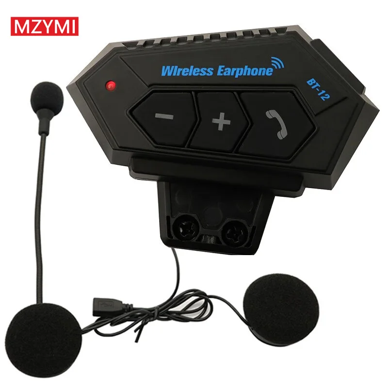 MZYMI BT12 Motorcycle Wireless Earphone TWS Bluetooth Headset HiFi Stereo Handsfree Motor Bike Headphone With Mic
MZYMI BT12 Motorcycle Wireless Earphone TWS Bluetooth Headset HiFi Stereo Handsfree Motor Bike Headphone With Mic