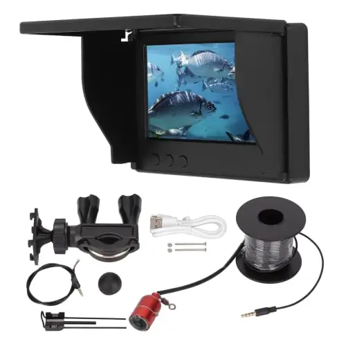 5 Inch HD Color Screen IP68 Waterproof Underwater Camera Portable Fish Finder for Boat Sea Lake Ice Fishing Tackle Gear
5 Inch HD Color Screen IP68 Waterproof Underwater Camera Portable Fish Finder for Boat Sea Lake Ice Fishing Tackle Gear