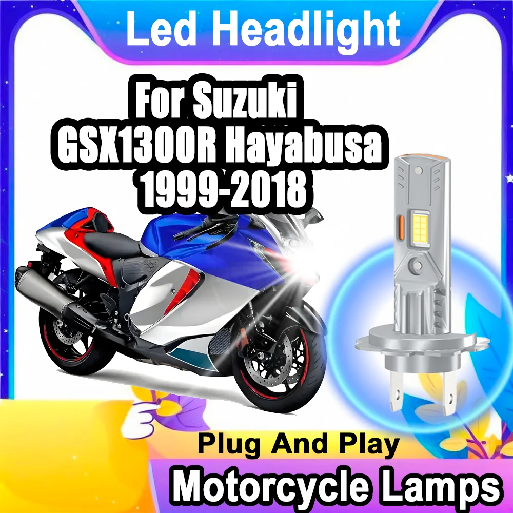 1PCS H7 LED Motorcycle Headlight CSP Chips Canbus High Power 6000K Moto Front Lamp For Suzuki GSX1300R Hayabusa 1999-2018 2000
1PCS H7 LED Motorcycle Headlight CSP Chips Canbus High Power 6000K Moto Front Lamp For Suzuki GSX1300R Hayabusa 1999-2018 2000