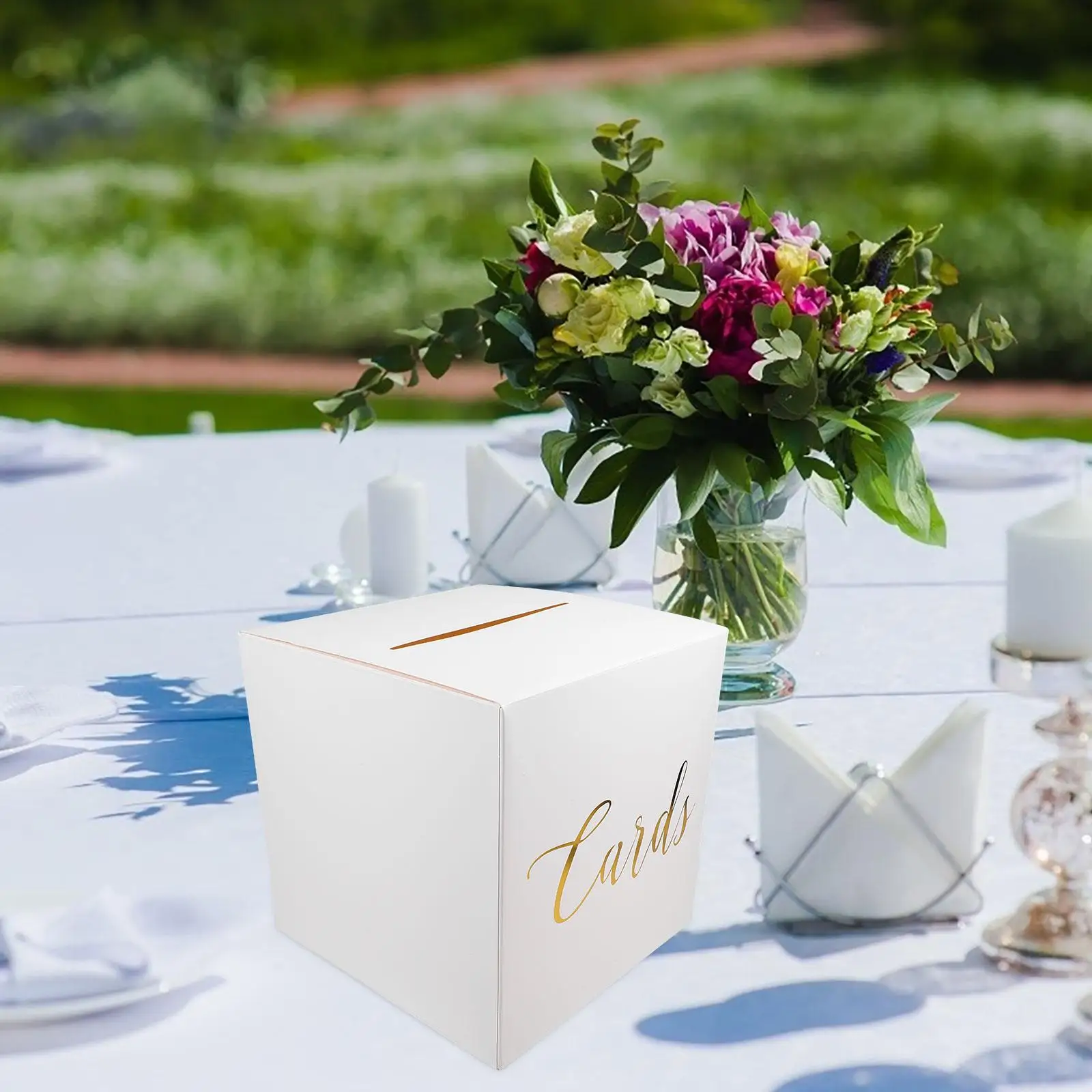 Wedding Card Box Gift Cards Case Keepsake Boxes Paper Bracket for Gifts Bridegroom
Wedding Card Box Gift Cards Case Keepsake Boxes Paper Bracket for Gifts Bridegroom