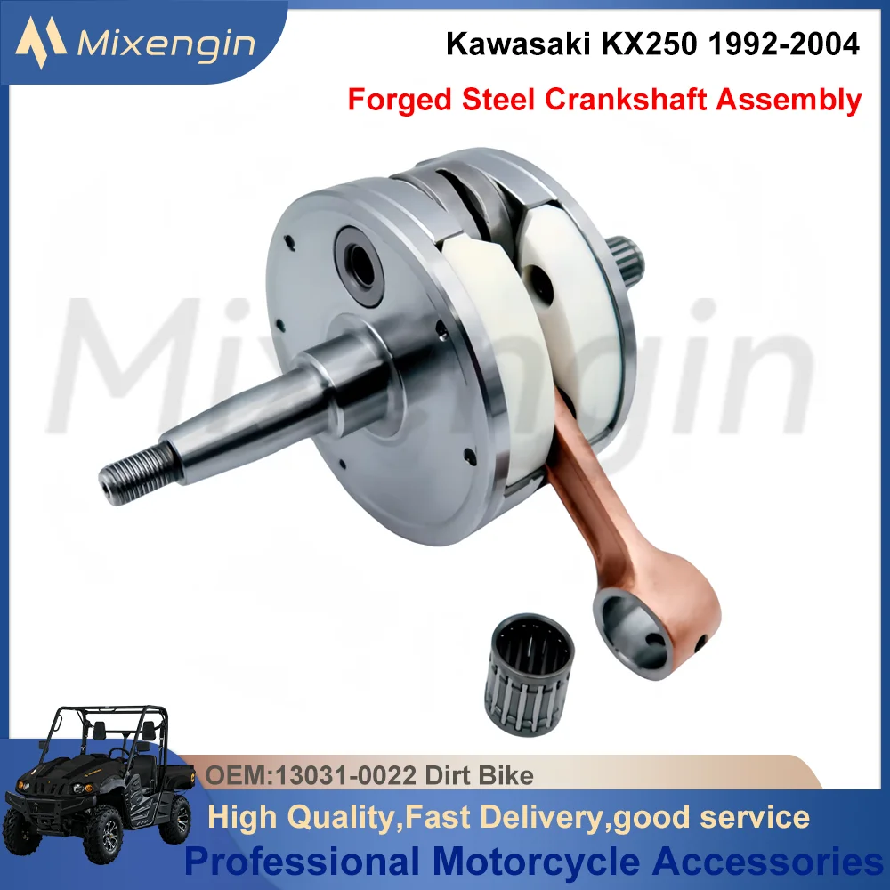 For Kawasaki KX250 1992-2004 13031-0022 Dirt Bike Motor High Performance Crankshaft Assembly Connecting Rod Shaft Bearing
For Kawasaki KX250 1992-2004 13031-0022 Dirt Bike Motor High Performance Crankshaft Assembly Connecting Rod Shaft Bearing