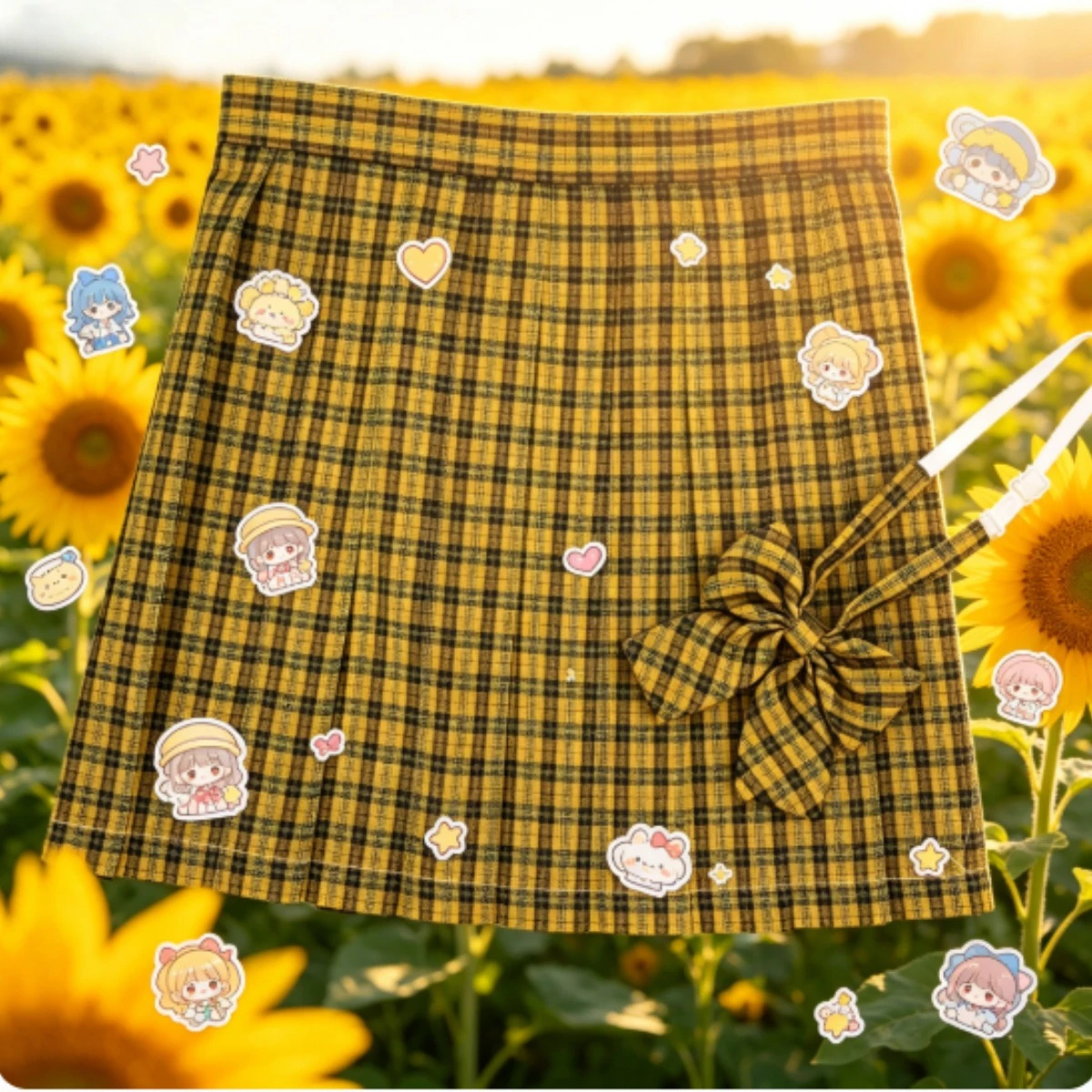 Yellow‑Brown Plaid Pleated Skirt,Japanese College Style High Waist Slim Tall Short JK Skirt School Uniform for Campus Daily Wear
Yellow‑Brown Plaid Pleated Skirt,Japanese College Style High Waist Slim Tall Short JK Skirt School Uniform for Campus Daily Wear