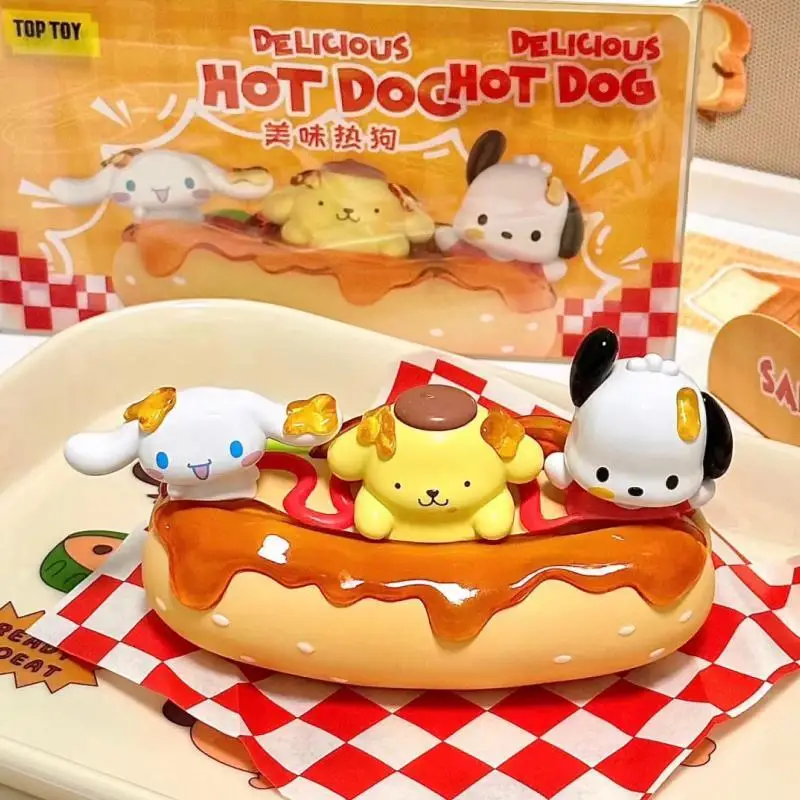Sanrio аниме хот-дог серия Cinnamoroll помпон пурин полако модель куклы экшн-фигурка мультфильм ПВХ Декор статуя игрушки
Sanrio аниме хот-дог серия Cinnamoroll помпон пурин полако модель куклы экшн-фигурка мультфильм ПВХ Декор статуя игрушки