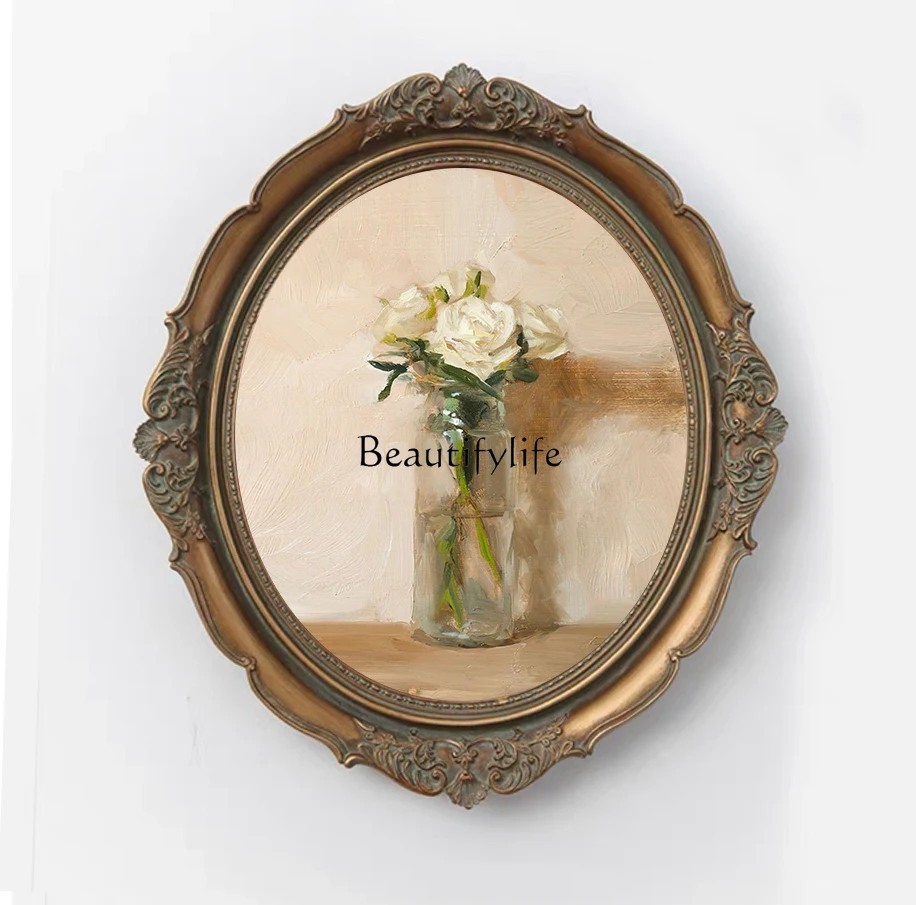 Oval Retro Vintage Carved Resin Photo Frame Light Luxury European American Picture Frame
Oval Retro Vintage Carved Resin Photo Frame Light Luxury European American Picture Frame