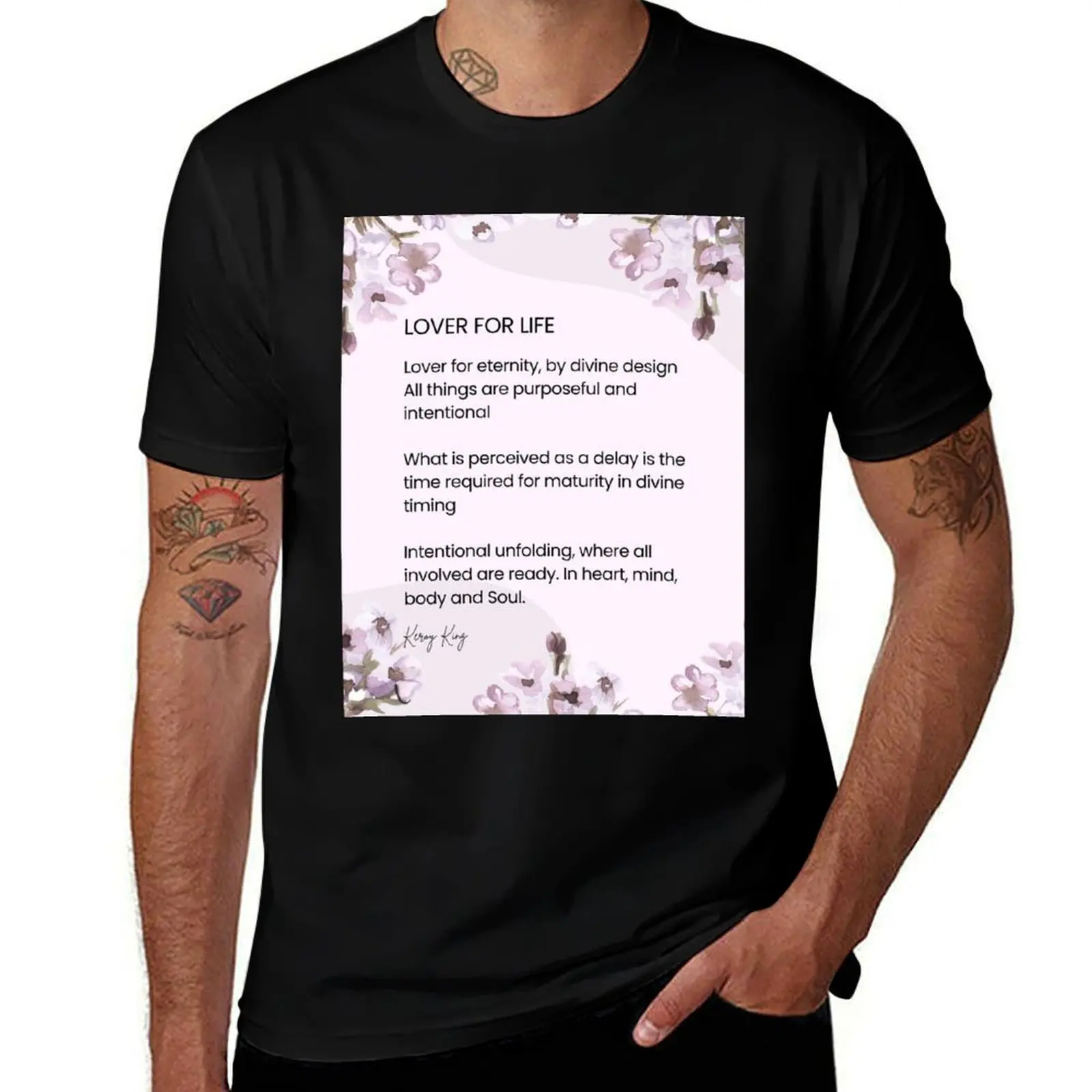 Lover For Life Poem Poetry T-Shirt oversized graphic tee essential t shirt animal prinfor boys vintage t shirt men
Lover For Life Poem Poetry T-Shirt oversized graphic tee essential t shirt animal prinfor boys vintage t shirt men