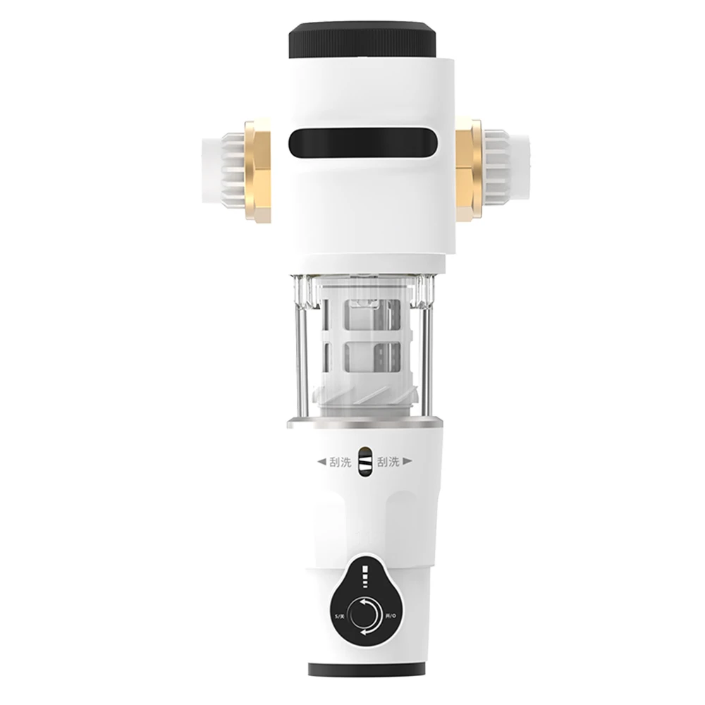 New Whole House Pre Water Filter Dual Turbine 360-Degree Positive and Reverse Flush for Deep Cleaning Front Water Purifier
New Whole House Pre Water Filter Dual Turbine 360-Degree Positive and Reverse Flush for Deep Cleaning Front Water Purifier