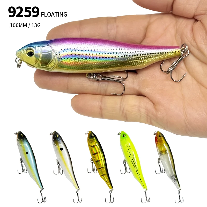 100mm 13g Topwater Pencil Surface Fishing Lure Walk The Dog Artificial Hard Bait Bass Floating Plastic Walker Pesca Wobbler
100mm 13g Topwater Pencil Surface Fishing Lure Walk The Dog Artificial Hard Bait Bass Floating Plastic Walker Pesca Wobbler