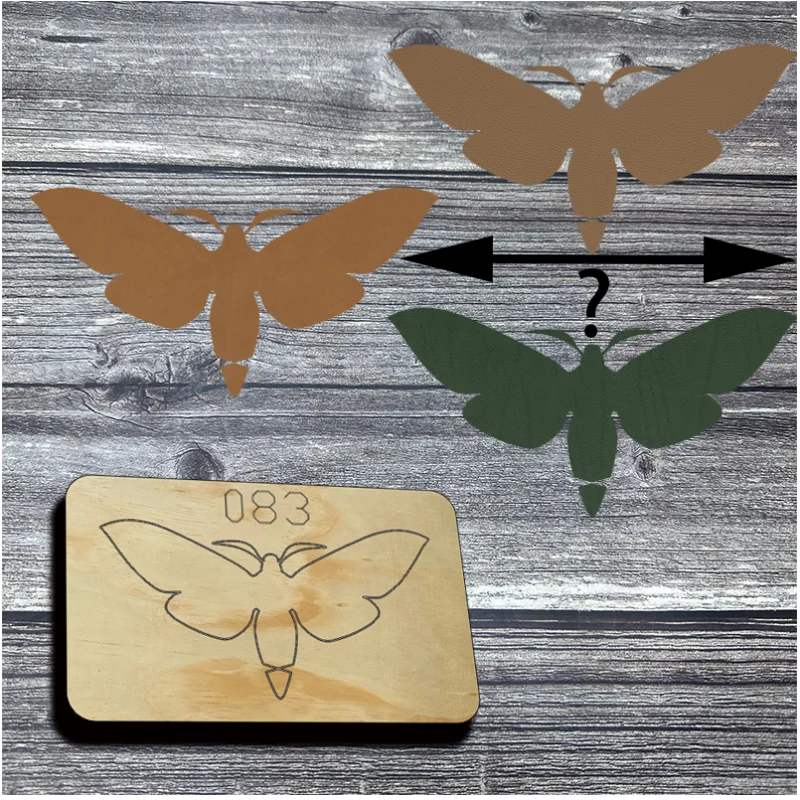 Simple Sphinx Moth Leather Die Cut Mold, Bug Insect Charm Punch Tool for Die-cutting Machine
Simple Sphinx Moth Leather Die Cut Mold, Bug Insect Charm Punch Tool for Die-cutting Machine