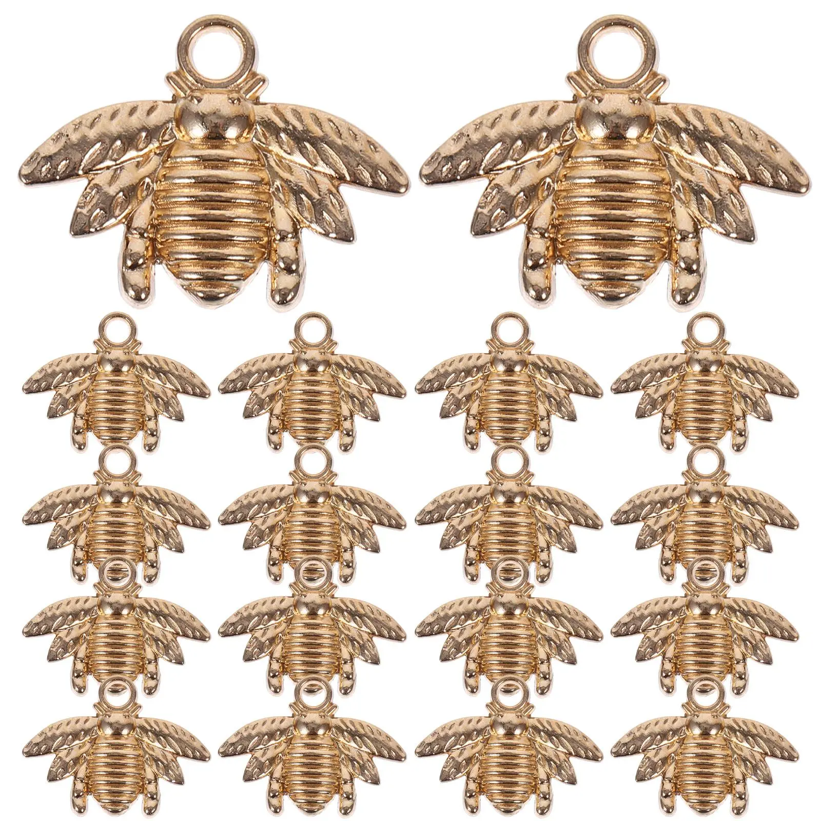 50 Pcs Little Bee Pendant Charms for Jewelry Making Earrings Necklace Aesthetic Zinc Alloy DIY Accessories Bracelet
50 Pcs Little Bee Pendant Charms for Jewelry Making Earrings Necklace Aesthetic Zinc Alloy DIY Accessories Bracelet