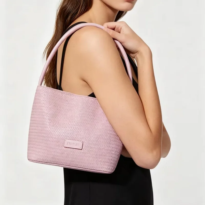 JIOMAY Trendy Women Bag Store Summer Woven Embossed Tote Bag for Women Versatile Basket Shoulder Purse Simple Top Handle Handbag
JIOMAY Trendy Women Bag Store Summer Woven Embossed Tote Bag for Women Versatile Basket Shoulder Purse Simple Top Handle Handbag