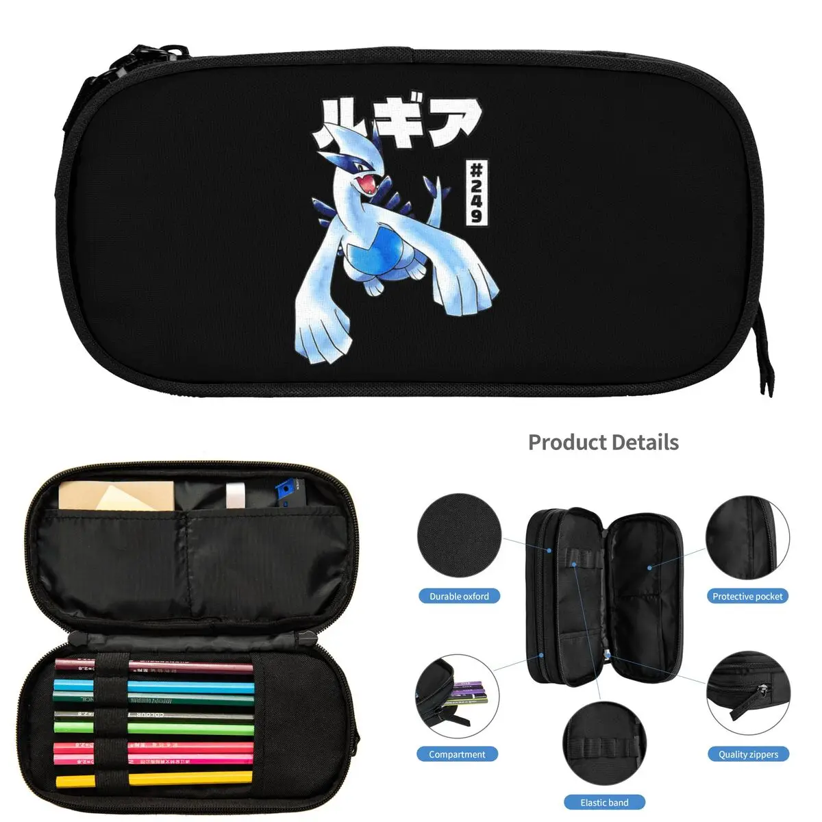 Lugia пеналы в стиле ретро для студентов, школьная коробка для ручек, сумка для карандашей, большая вместительная сумка для карандашей, держатель для ручек
Lugia пеналы в стиле ретро для студентов, школьная коробка для ручек, сумка для карандашей, большая вместительная сумка для карандашей, держатель для ручек