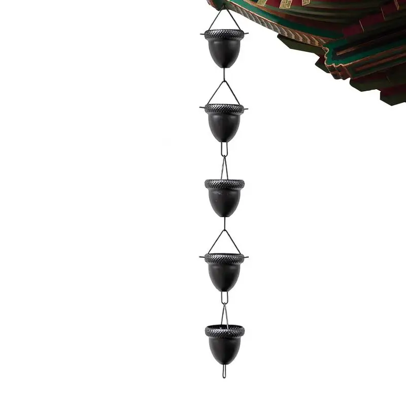 Acorn Rain Chain Outdoor Garden Gutter Roof Downspout Tool Includes 8 Acorn Rain Decorative Hanging Rain Catcher Garden Decor
Acorn Rain Chain Outdoor Garden Gutter Roof Downspout Tool Includes 8 Acorn Rain Decorative Hanging Rain Catcher Garden Decor