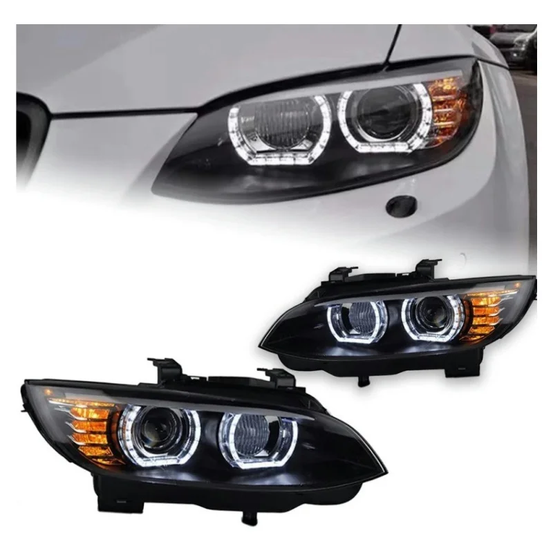E92 E93 Upgrade Headlights For 3 series M3 2006-2012 LED Headlight 330i 335i DRL Hid Head Lamp Modified Angel Eye Bi Beam
E92 E93 Upgrade Headlights For 3 series M3 2006-2012 LED Headlight 330i 335i DRL Hid Head Lamp Modified Angel Eye Bi Beam