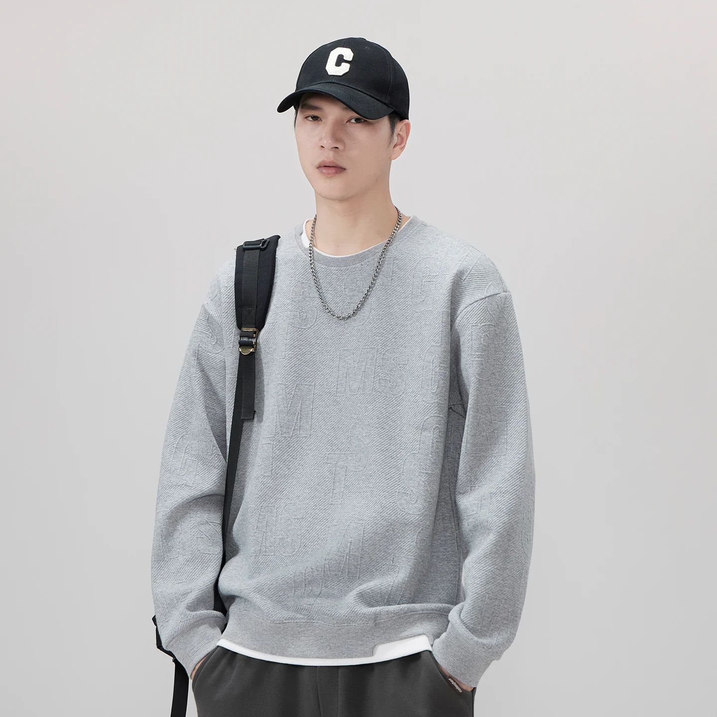Men's Fce Lined Hoodie Long Sve round Ne American Sle Trendy Brand Loose Fit Wfle Pattern False Two-Piece T-irt
Men's Fce Lined Hoodie Long Sve round Ne American Sle Trendy Brand Loose Fit Wfle Pattern False Two-Piece T-irt