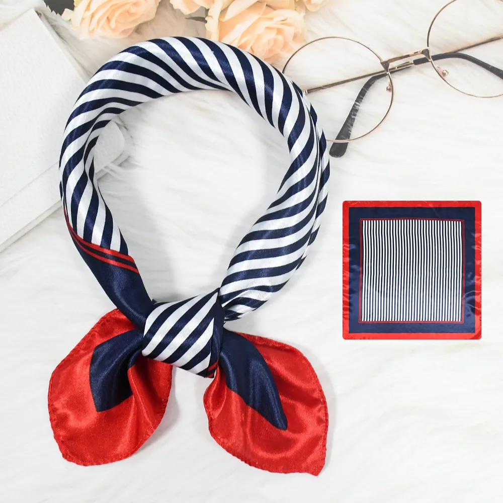 Luxury Design Print Silk Square Scarf Women Soft Satin Hairband Neckerchief Office Hijab Headband Foulard Bag Ribbons Gift 50cm
Luxury Design Print Silk Square Scarf Women Soft Satin Hairband Neckerchief Office Hijab Headband Foulard Bag Ribbons Gift 50cm